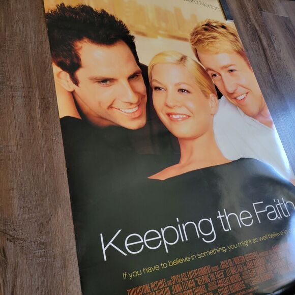 Keeping The Faith movie poster - Edward Norton, Ben Stiller, Jenna Elfman (2000) - Picture 3 of 6